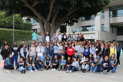 Upward Bound students