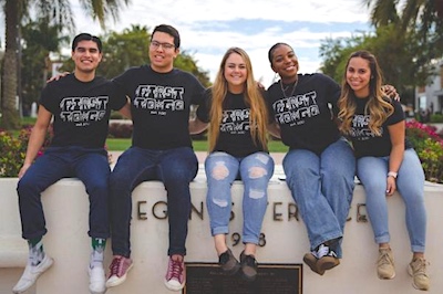 FTG group photo on Regent's Terrace